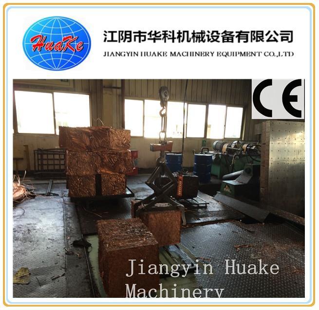 200 Ton Hydraulic Scrap Press Machine para reciclar o metal 4