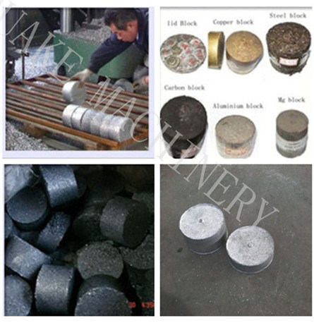 Série Y83-250 de imprensa de Briqueting para o alumínio do cobre do ferro