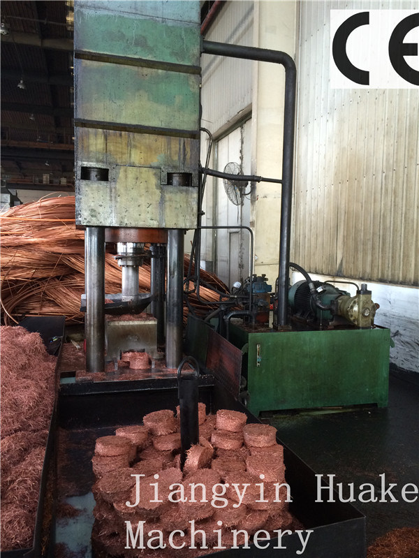 Máquina da imprensa de Briqueting para o alumínio do cobre do ferro