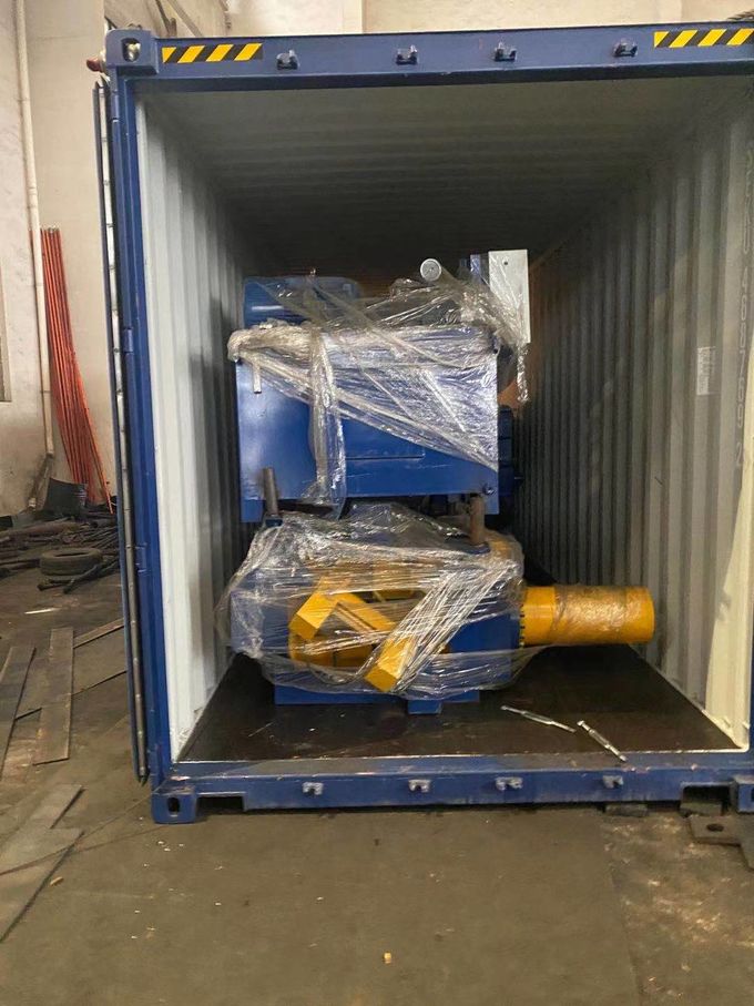 Máquina de 125 Ton Small Scrap Metal Baler para as latas de alumínio de aço de cobre 0 de UBC