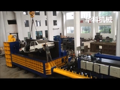 800 toneladas de controle de aço do PLC da máquina de corte da sucata hidráulica