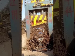 tesoura resistente hidráulica do pórtico da porcelana, máquina de corte da sucata