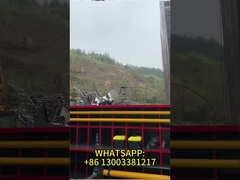 Máquina de empilhadeira hidráulica de 1000 toneladas, empilhadeira de sucata de aço pesada