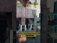 Y81T-400 Balador de carros hidráulicos, Máquina de prensagem de resíduos hidráulicos de metal