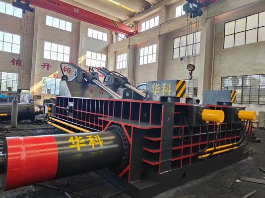 comprar Pressa de embalagem de resíduos metálicos versátil com motores de 3x37KW e controle remoto PLC online manufacture